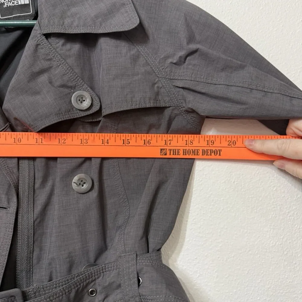 The North Face Hyvent Women’s Belted Trench Rain Coat Jacket Small